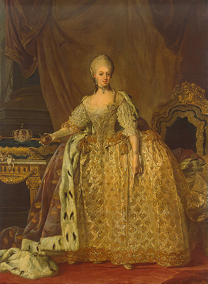 Portrait of Sophia Magdalena of Denmark